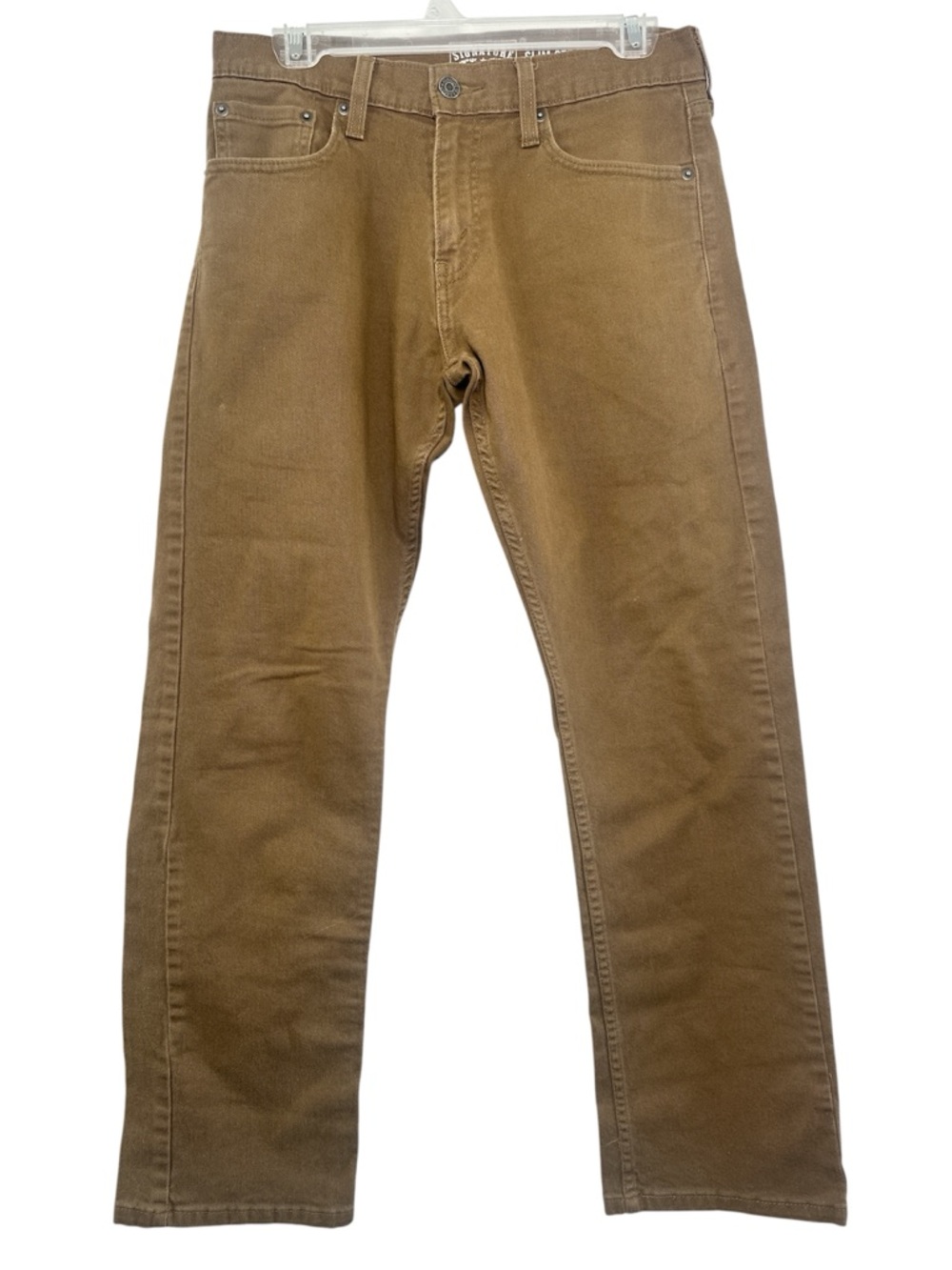 Levi’s Slim Straight Tan Jeans
